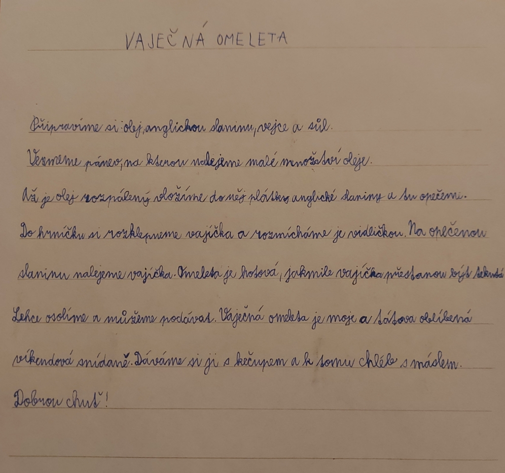 Jáchym omeleta